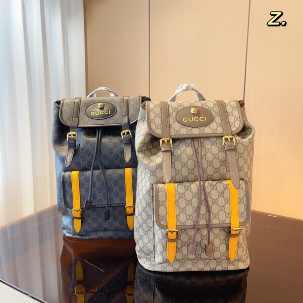 GUCCI SOFT GG SUPREME BACKPACK BEIGE 41CM 473869 K9RIT 8857 - Image 9
