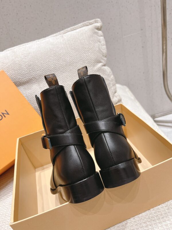 LOUIS VUITTON BOOTSY ANKLE BOOT BLACK 1ABUB4 - Image 3