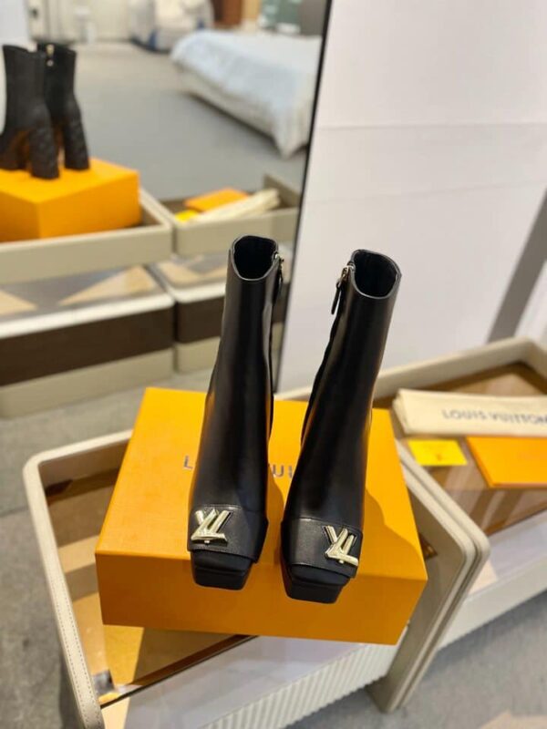 LOUIS VUITTON SHAKE PLATFORM ANKLE BOOT BLACK 1ACIXT - Image 3