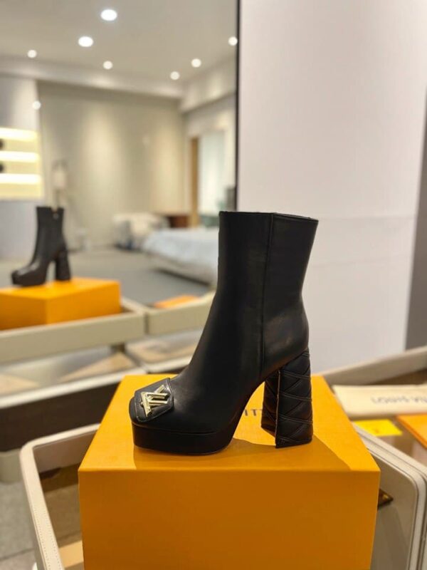 LOUIS VUITTON SHAKE PLATFORM ANKLE BOOT BLACK 1ACIXT - Image 2