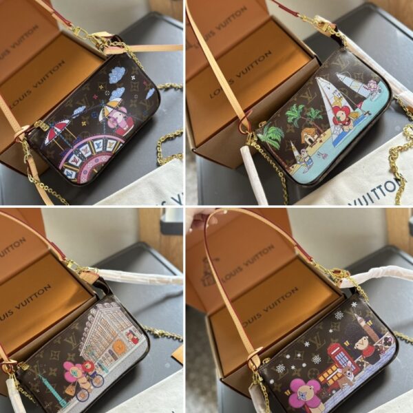 LOUIS VUITTON VIVIENNE IN LONDON BROWN 17CM M80863 - Image 4