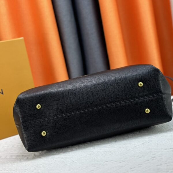 LOUIS VUITTON LOW KEY CABAS MM GRAINED LEATHER BLACK 47CM M25341 - Image 7