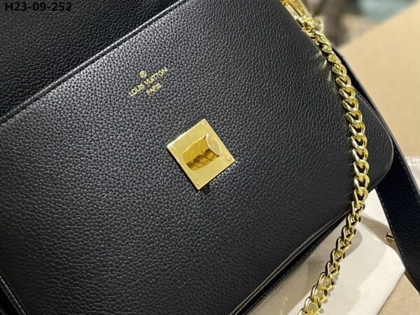 LOUIS VUITTON OXFORD BAG BLACK 25CM M22735 - Image 9