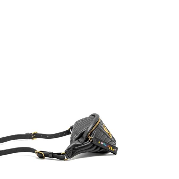 LOUIS VUITTON NEW WAVE BUMBAG BLACK 32CM - Image 2