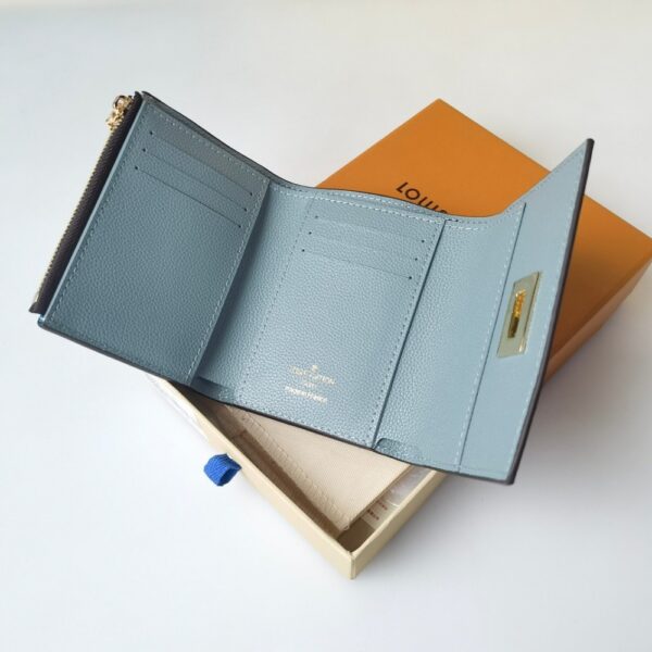 LOUIS VUITTON VICTORINE ON MY SIDE WALLET MONOGRAM GREIGE 12CM M82398 - Image 4