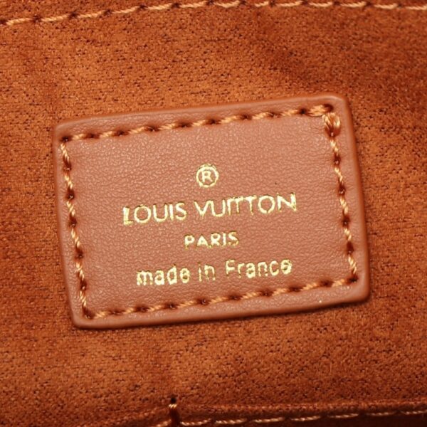 LOUIS VUITTON ON THE GO MM MONOGRAM EMPREINTE LEATHER COGNAC 35CM M12775 - Image 9