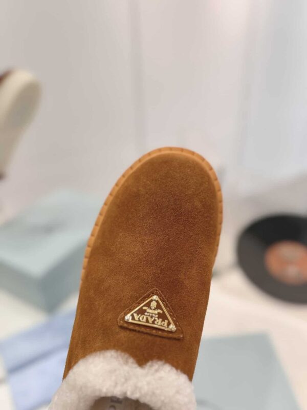 PRADA SUEDE MULES CINNAMON 1S715N X0O F0401 F ZG50 - Image 5