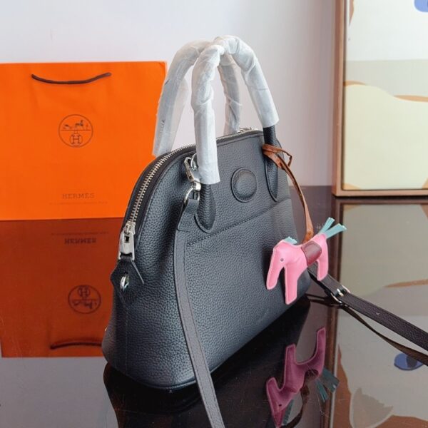 HERMES BOLIDE TAURILLON CLEMENCE BLACK 27CM - Image 6