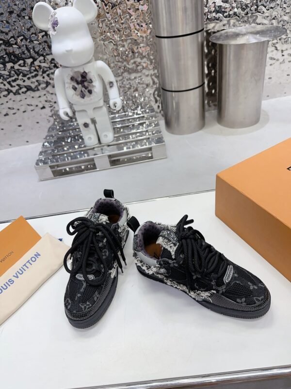 LOUIS VUITTON LV SKATE SHOES BLACK 1ABMHV - Image 3
