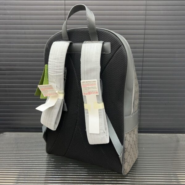 GUCCI OPHIDIA MEDIUM BACKPACK GREY 43CM 821938 FAEFH 8793 - Image 5