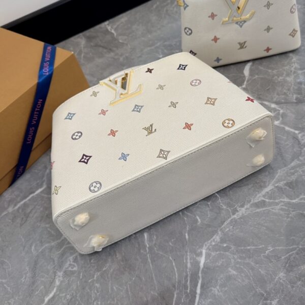LOUIS VUITTON X TAKASHI MURAKAMI CAPUCINES MONOGRAM WHITE 27CM - Image 8