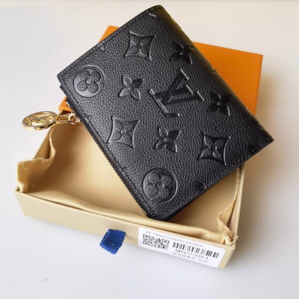 LOUIS VUITTON LISA WALLET BLACK 11.5CM M83365 - Image 5