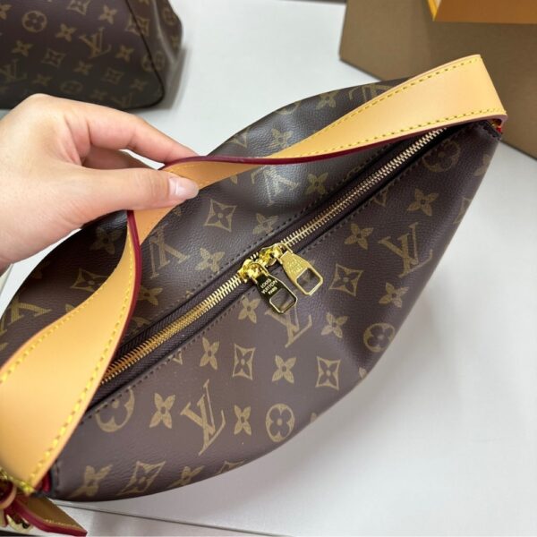 LOUIS VUITTON SLOUCHY PM BAG BROWN 33CM M11952 - Image 8
