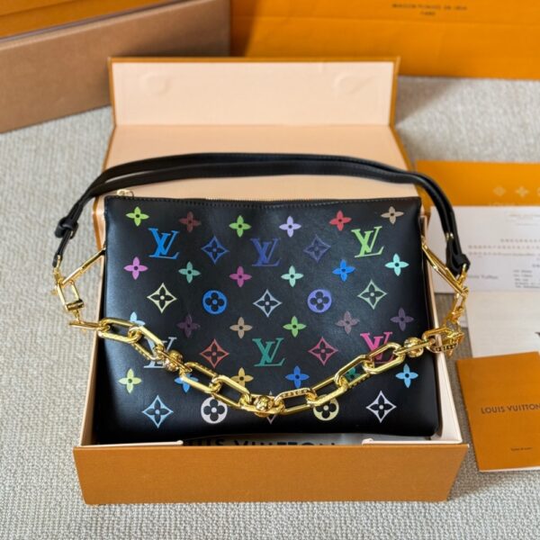 LOUIS VUITTON MONOGRAM MULTICOLOR COUSSIN PM 28CM M13232 - Image 2