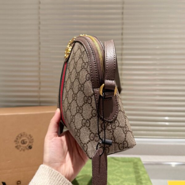 GUCCI OPHIDIA GG SHOULDER GG SUPREME BROWN 23CM 499621 K05NG 001 - Image 4