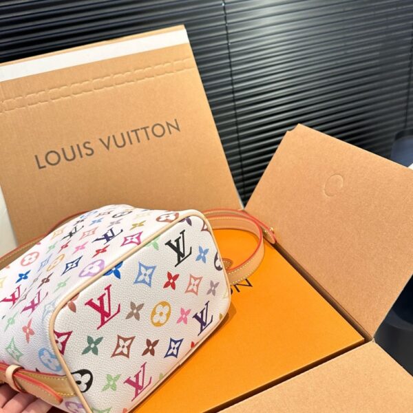 LOUIS VUITTON X TAKASHI MURAKAMI ALL IN BB WHITE MULTICOLORED 17CM M13089 - Image 5