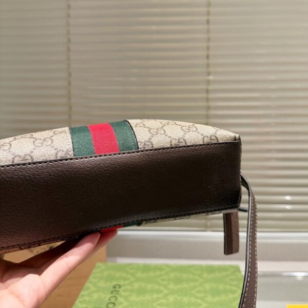 GUCCI OPHIDIA GG SHOULDER GG SUPREME BROWN 23CM 499621 K05NG 001 - Image 6