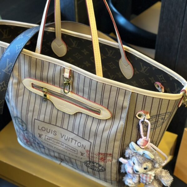LOUIS VUITTON NEVERFULL BANDOULIÈRE INSIDE OUT GM 33CM M11948 - Image 5