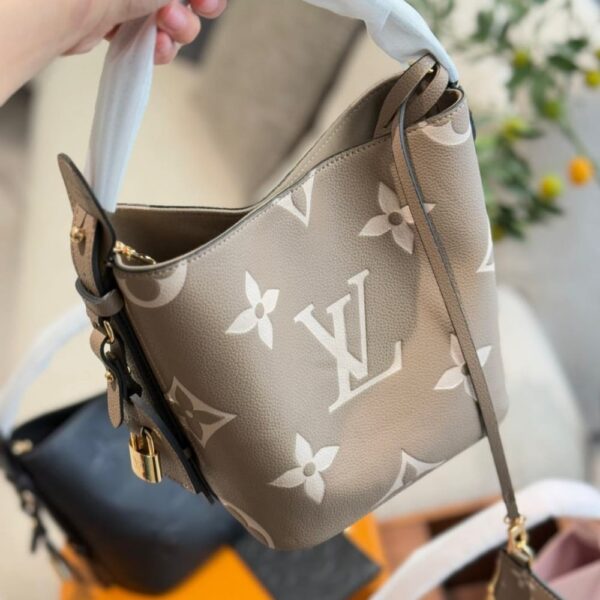 LOUIS VUITTON ALL IN BB BAG TOURTERELLE GREY 20CM M13045 - Image 2