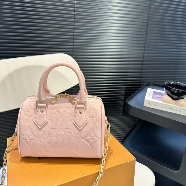 LOUIS VUITTON SPEEDY BANDOULIÈRE 20 MONOGRAM PINK 20CM M47136 - Image 3