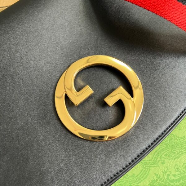 GUCCI BLONDIE MEDIUM BAG BLACK 29CM 699210 UXXAG 1064 - Image 3
