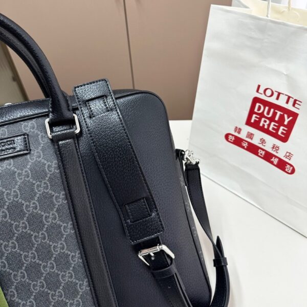 GUCCI MEDIUM GG BRIEFCASE WITH TAG BLACK 40CM ‎795461 FACU5 1000 - Image 4