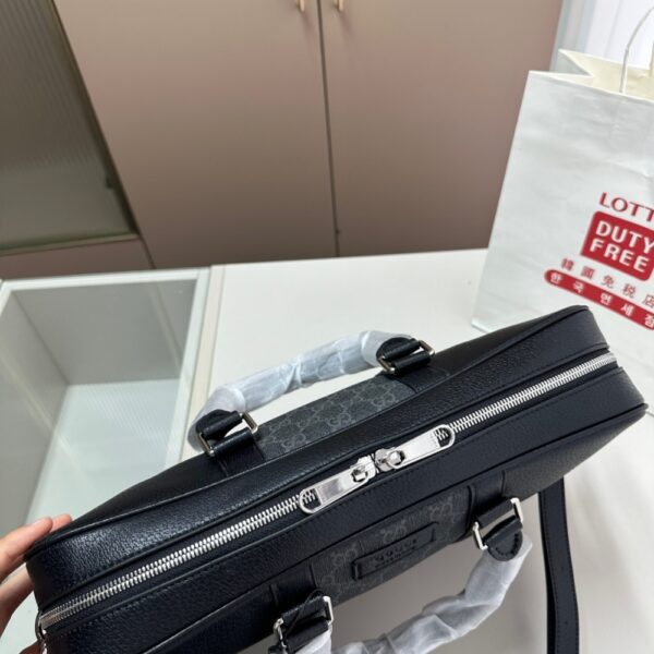 GUCCI MEDIUM GG BRIEFCASE WITH TAG BLACK 40CM ‎795461 FACU5 1000 - Image 6