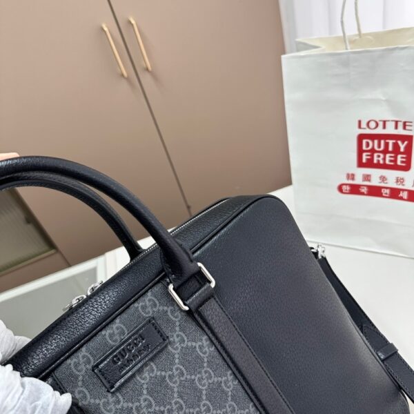 GUCCI MEDIUM GG BRIEFCASE WITH TAG BLACK 40CM ‎795461 FACU5 1000 - Image 7