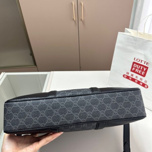 GUCCI MEDIUM GG BRIEFCASE WITH TAG BLACK 40CM ‎795461 FACU5 1000 - Image 8