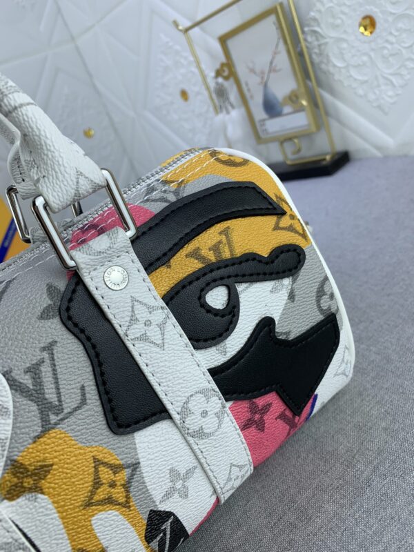LOUIS VUITTON KEEPALL BANDOULIÈRE 25 MULTICOLOR 25CM M46701 - Image 3