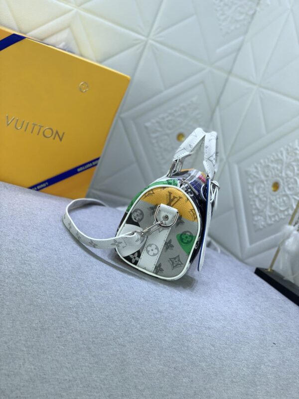 LOUIS VUITTON KEEPALL BANDOULIÈRE 25 MULTICOLOR 25CM M46701 - Image 4