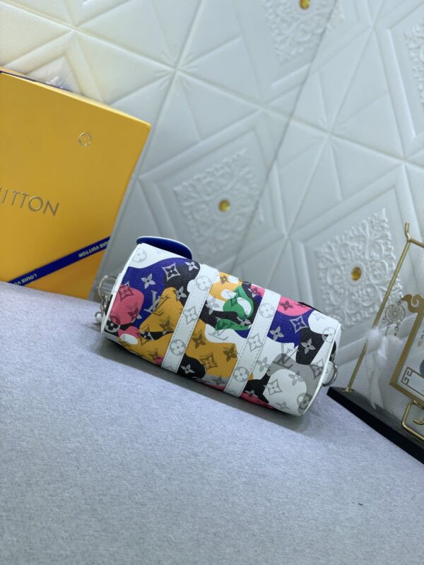 LOUIS VUITTON KEEPALL BANDOULIÈRE 25 MULTICOLOR 25CM M46701 - Image 5