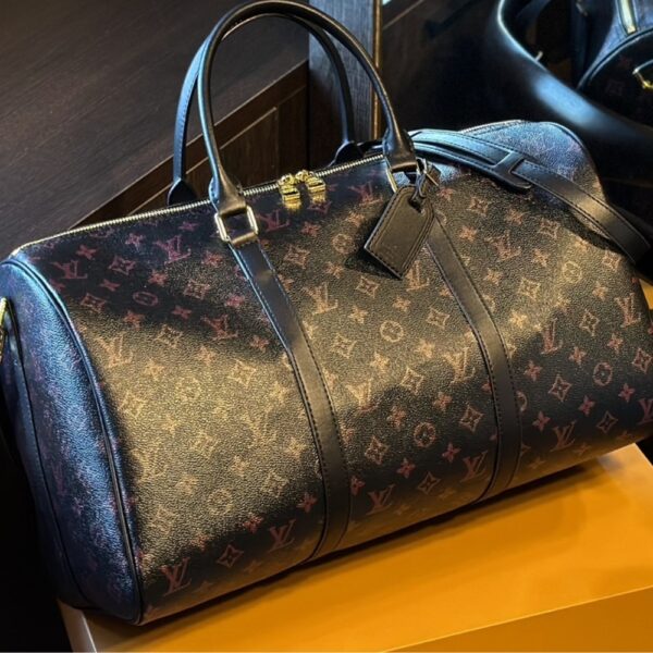 LOUIS VUITTON KEEPALL BANDOULIÈRE 45 MONOGRAM TOMETTE COATED CANVAS 45CM M12441 - Image 2