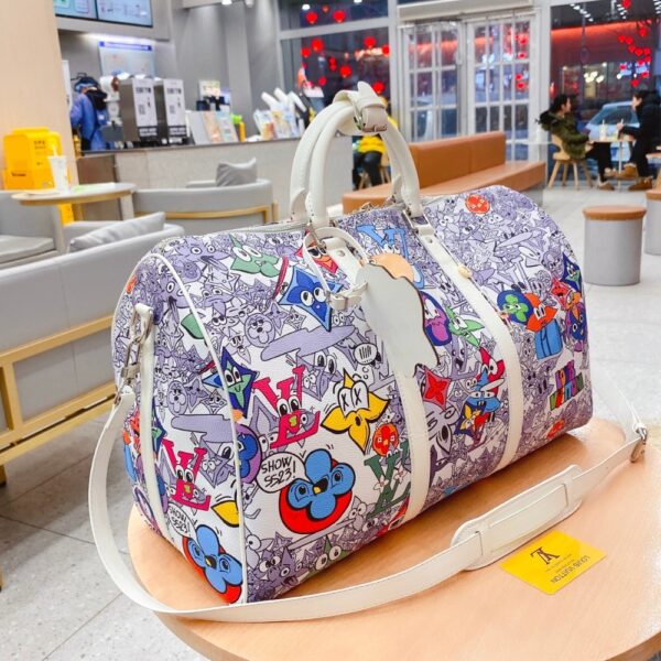 LOUIS VUITTON KEEPALL BANDOULIÈRE 50CM MULTICOLOR 50CM M21863 - Image 5