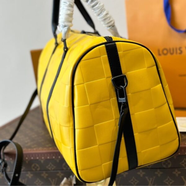 LOUIS VUITTON KEEPALL BANDOULIÈRE 50 YELLOW 50CM M25019 - Image 3