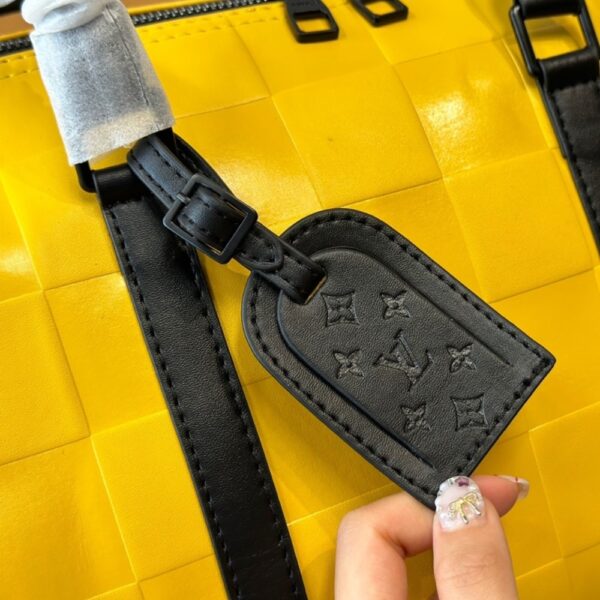 LOUIS VUITTON KEEPALL BANDOULIÈRE 50 YELLOW 50CM M25019 - Image 5