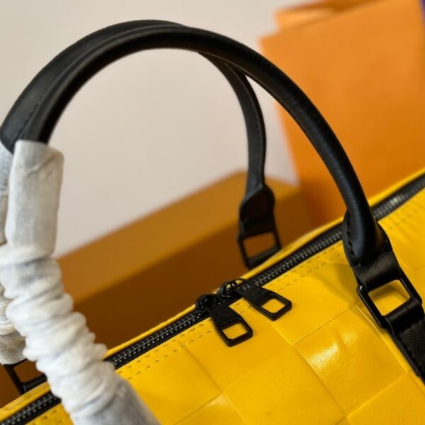 LOUIS VUITTON KEEPALL BANDOULIÈRE 50 YELLOW 50CM M25019 - Image 7